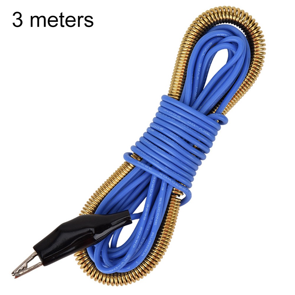 Shortwave FM Soft Antenna Radio Signal Enhancement Antenna Copper Core External Antenna Clamp Type 3/5m Cable Length